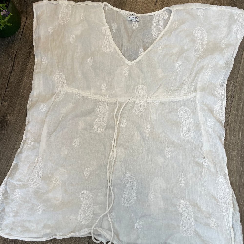 White Beach Cover-up